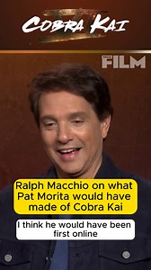908K views · 16K reactions | As Cobra Kai draws to an end, star Ralph Macchio reflects on what Karate Kid legend Pat Morita would have made of the Netflix series 屢 | Total Film | Facebook