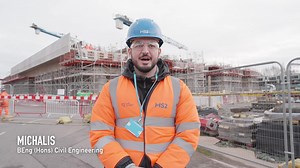 3.8K views · 136 reactions | Check out the moment when BCU Civil Engineering students stepped onto the HS2 site, just meters away from their usual classroom environment, for the first time  The students tell us about the benefits of having such a historical part of Birmingham’s history in the making on their doorstep, and some of the employment opportunities that the project holds after they complete their degree!  | Birmingham City University | Facebook