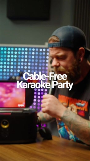 Ikarao’s Shell 1 Karaoke machine means a cable-free karaoke party at any time😎 #ad