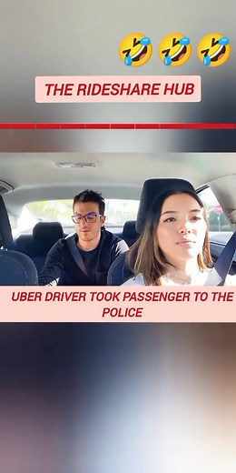 Uber Driver Took Passenger To The POLICE#Police#karen#Passengers#POLICE | The Uber guy