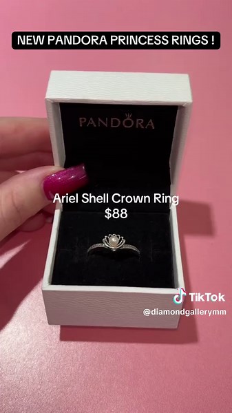 New Pandora Princess Rings Collection Now Available