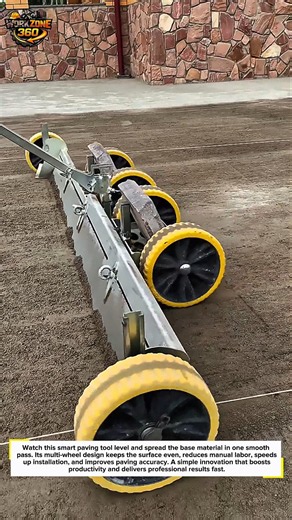 This Paver Tool Wins #ConstructionHack #SatisfyingTools #DIYProjects