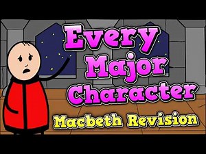 Revise EVERY Important Macbeth Character in ONE Video!