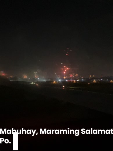 Part 3: Thank you for the show Manila! What a way to start the year #fyp #newyear #newyear2026 #manila