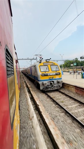 2.1K views · 16 reactions | Tamil Nadu ki Local Train  | ICF Coach Chennai #reels | 200Journeys | Facebook