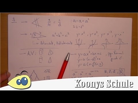 Willkommen in Klasse 9 | Einmal kurz alles