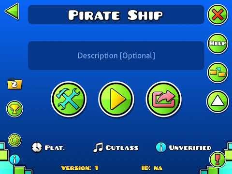 Pirate Ship | Custom GD Level Showcase