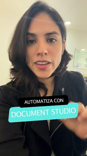 Generación automática de documentos con Document Studio