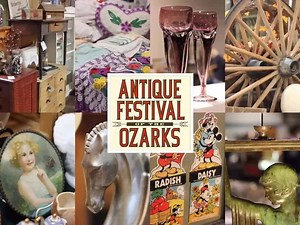 Join us for treasure hunting fun in Springfield, Missouri! Over 100 antique dealers from 15 states, all indoors, climate controlled, AUTHENTIC antique merchandise! At the Ozark Empire Fairgrounds, 3001 N. Grant. $6 adult admission is valid for entry all weekend! | Antique Festival of the Ozarks