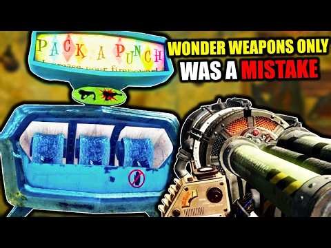 WONDER WEAPONS ONLY, BO1 ZOMBIES! - i lost it