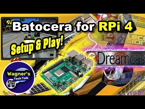 Setup Batocera on a Raspberry Pi 4 : Pi4 Setup + Game-play