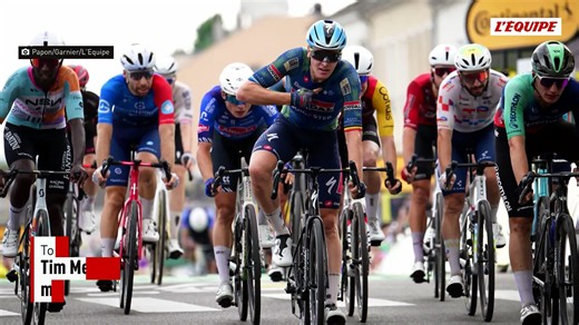Tim Merlier imprenable dans le final de la 12e étape marquée par une grosse chute - Cyclisme - Tour 