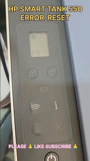 HP smart tank 555 error code reset #epsonprinthead #epsonprinter #officeequipment #portableprinter