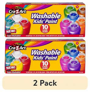 (2 pack) Cra-Z-Art Poster Paint Pots - 10 Count, 2oz