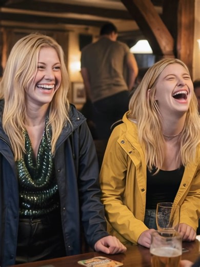 Fun Night Out with Friends Despite the Rain