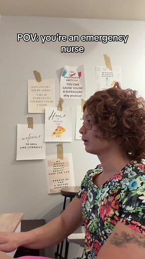 The things nurses see at work is what makes them the most unbothered person they are in real life, like nothing shocks me anymore, you got a dumbbell up your ass okay, you bit your boyfriends uhm okay like baby we have no reactions we numb. #nursejohnn #nurselife #nursesoftiktok #nursehumor #nursetok #nurseproblems #nursing #nursingstudent #nursingschool #healthcareworker #healthcarehumor #hospitallife #hospitaltiktoks #medicalhumor #medicaltiktok #fyp #foryou