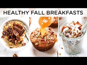 HEALTHY FALL BREAKFAST RECIPES ‣‣ quick & easy breakfast ideas