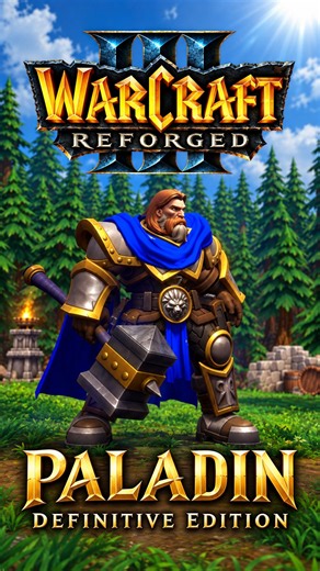 Paladin Warcraft 3 Definitive Edition Graphics