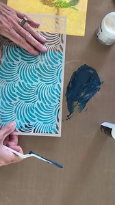 Great texture technique for gold foil! Watch the full length video on my channel. #artinspiration