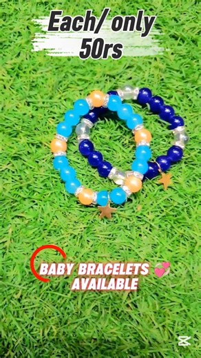 Baby bracelets 💞 available|Whatsapp nmbr 03067334278#handmadejewelry #handmade #jwellery