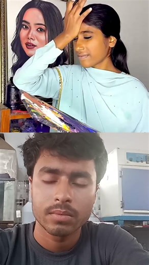 When I add extra details to my Painting 😍😂😂#noorjahanartist #artclass #art #drawing #painting