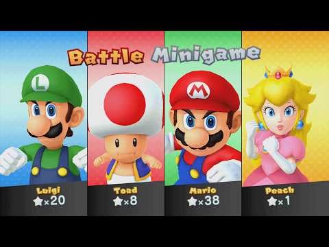 Mario Party 10 - Luigi vs Toad vs Mario vs Peach - Airship Central