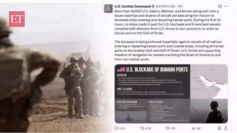 'No ships passed in 24hrs...': US deploys 10,000 troops to enforce Hormuz blockade after Trump order