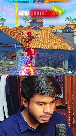 NEW SURFBOARD TRICKS 😱🔥 #freefire #shortsfeed #gaming #freefireclips #technicalsojib