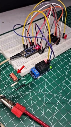 Countdown Timer using a Microcontroller and DisplayThis video setup#youtubeshorts#diyprojects