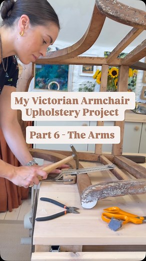 25K views · 578 reactions | My Victorian Armchair Project Part 6 -...