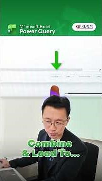 90% ของคนใช้ Excelยังไม่รู้ว่า รวมหลายไฟล์ได้ในคลิกเดียว? #ExcelTips #PowerQuery #9Expert