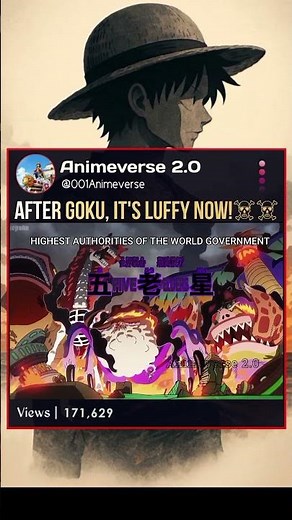 Luffy vs The Five Elders! 💀 After Goku, It's Luffy's Turn! #OnePiece #Gear5 #Gorosei