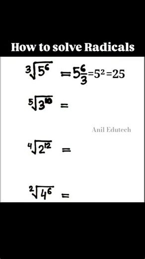 Can You Solve the Last One? 😱 Radical Math Trick!#MathTricks #Radicals #AlgebraTricks #MathShorts