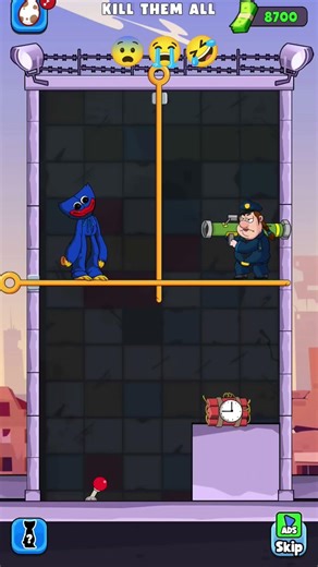 Huggy wuggy pin - dengours chapter 311 😨 kill them all #shorts #huggywuggy #gaming #youtubeshorts