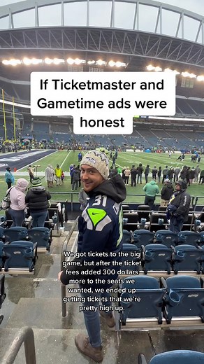 Honest Ticketmaster and Gametime Ads Experience