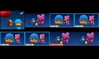 Mix of 8 videos from youtube : Pocoyo 8 launguaces twinckle twinckle mashup