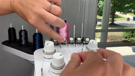 Threading the Baby Lock Intrepid 6-Needle Without the Tears: The “Flos