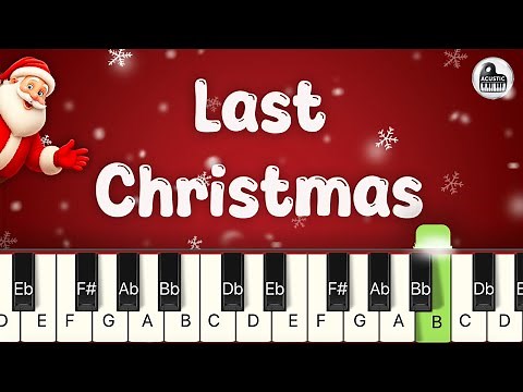 Last Christmas - Wham! | BEGINNER PIANO TUTORIAL