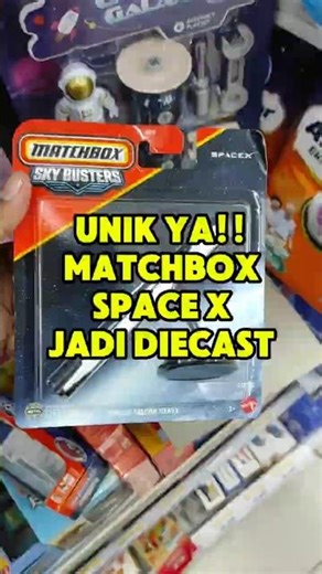 UNIK YA!! MATCHBOX SPACE X JADI DIECAST❗❗ #matchbox #diecast #spacex #shorts