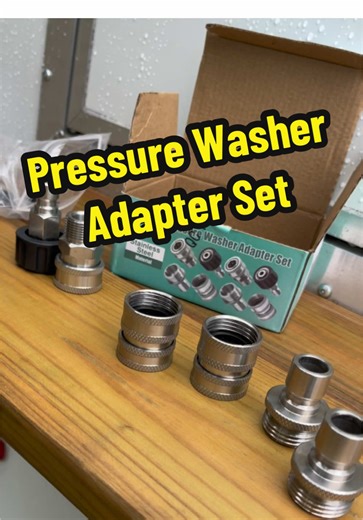 Essential Pressure Washer Adapter Set for Convenience