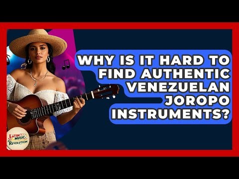 Why Is It Hard To Find Authentic Venezuelan Joropo Instruments? - Latin Music Revolution