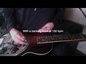 How to play the bluegrass song Goldrush on a dobro
