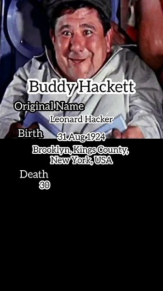 【visit to a grave】Buddy Hackett【Famous Memorial】#gravestone #rip #let's give flowers