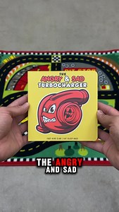 Comment TURBO and we’ll DM you the link for the board book 📚 This book is part of 3-book series that teach feelings and emotions #turbocharger #boost #eatsleeprace | FAST KIDS CLUB