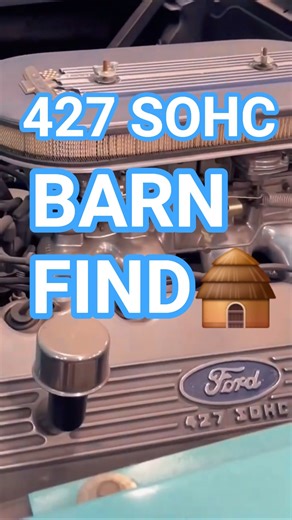 Micky Thompson Cammer BARN FIND 427 SOHC Falcon Race Car #ford #dragracing #youtubeshorts #barnfind