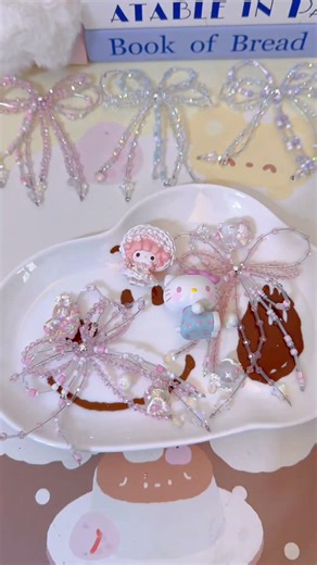 Custom handmade pens for Lee Yerin#beads #charm #diykeychain #tutorial #asmr