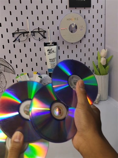 7 Days 7 Disc Series – Journal DIY💿#foryoupage #tiktok #vairal_video #diy #creative