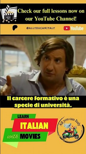 LEARN ITALIAN WITH SHORT - BETTER HIM THAN ME. #learnitalian #italianmovies #filmitaliani