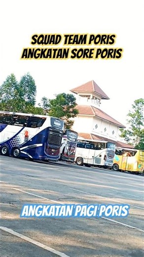 SQUAD TEAM PORIS FULL GAGAH 👍 ‼️ #basuribussid #busmania #basuri #automobile #storywa #pov #shorts