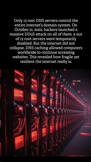 The Day the Internet Was Almost Taken Down #technology #facts #dns #server #cybersecurity